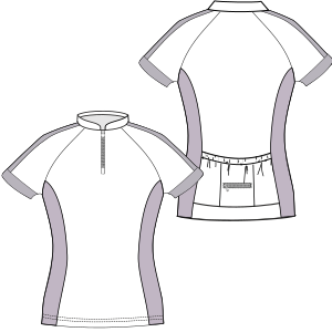 Fashion sewing patterns for Cyclist Maillot 6969